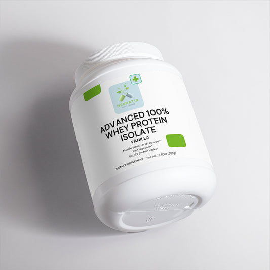 Advanced 100% Whey Protein Isolate (Vanilla)