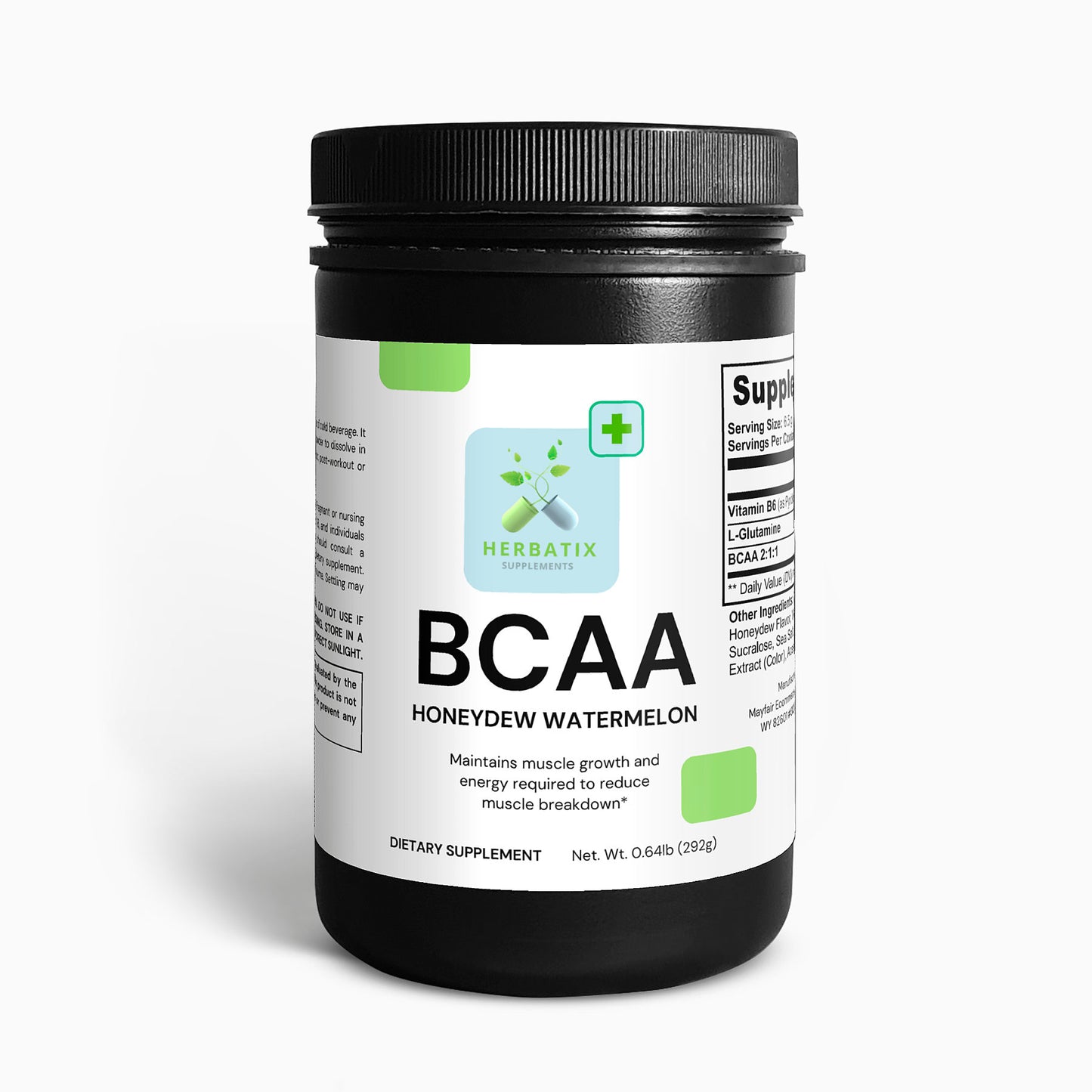 BCAA Post Workout Powder (Honeydew/Watermelon)