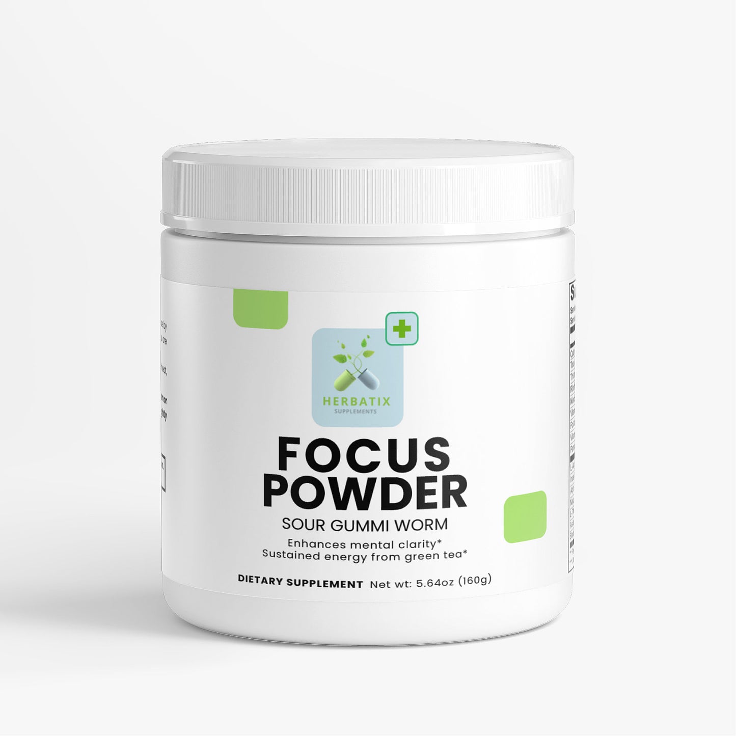 Focus Powder (Sour Gummi Worm)