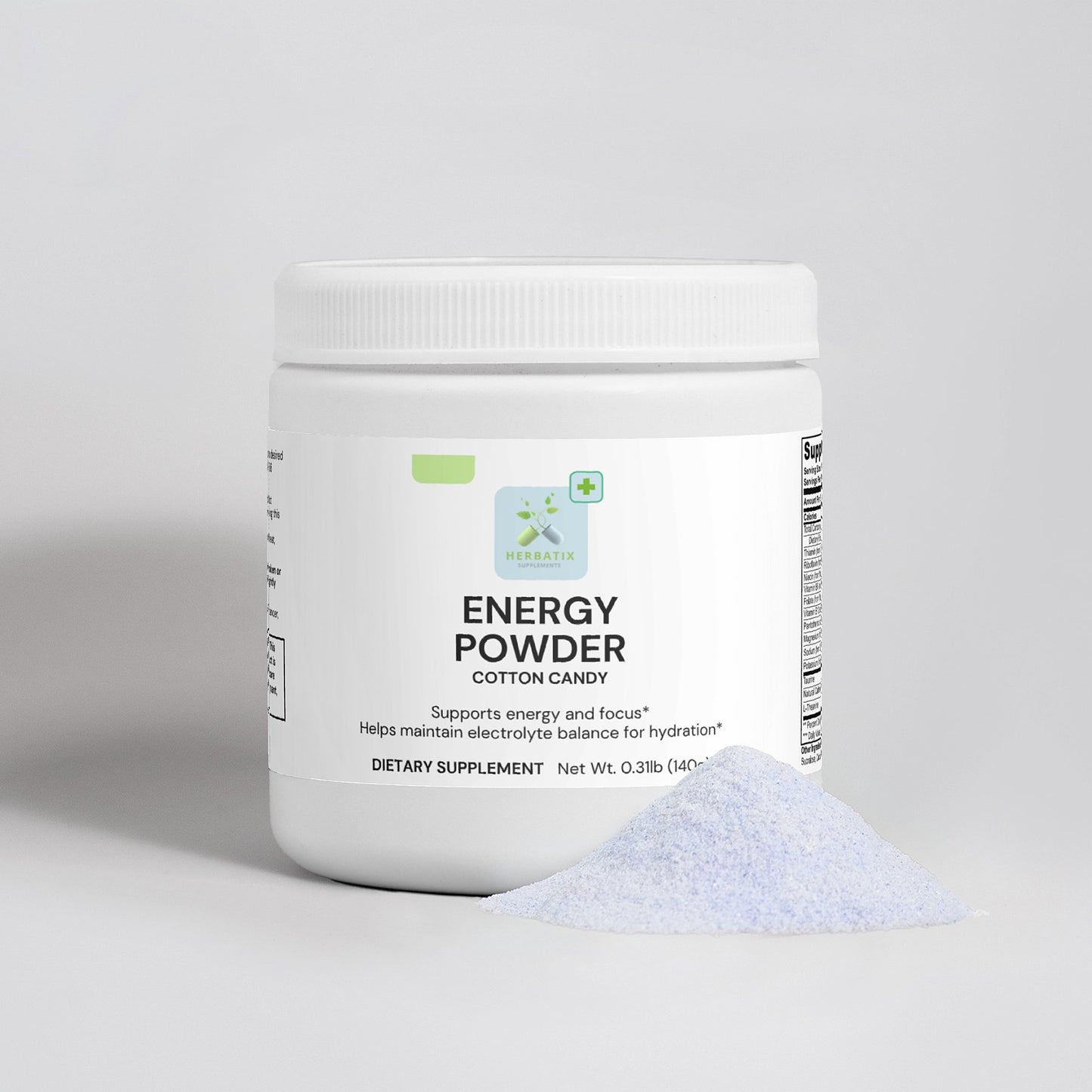 Energy Powder (Cotton Candy)