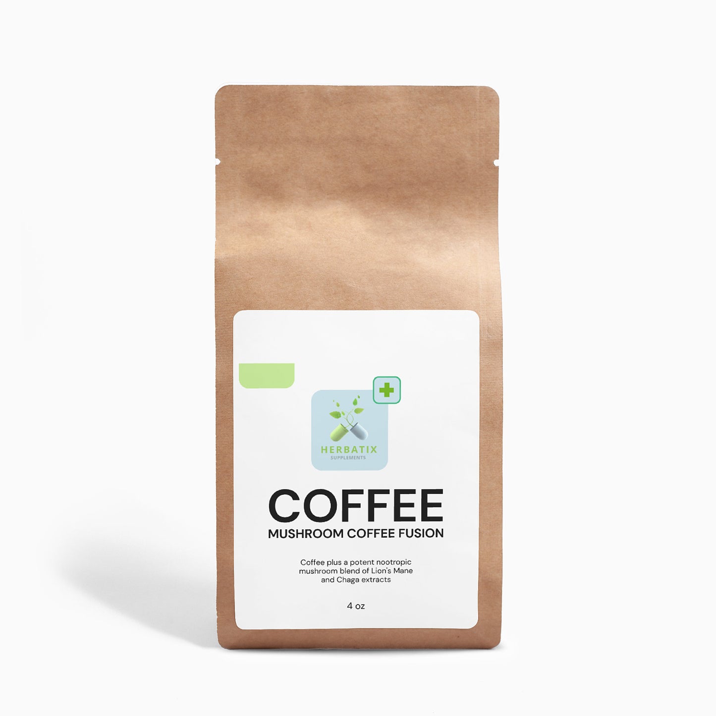 Mushroom Coffee Fusion - Lion’s Mane & Chaga 4oz