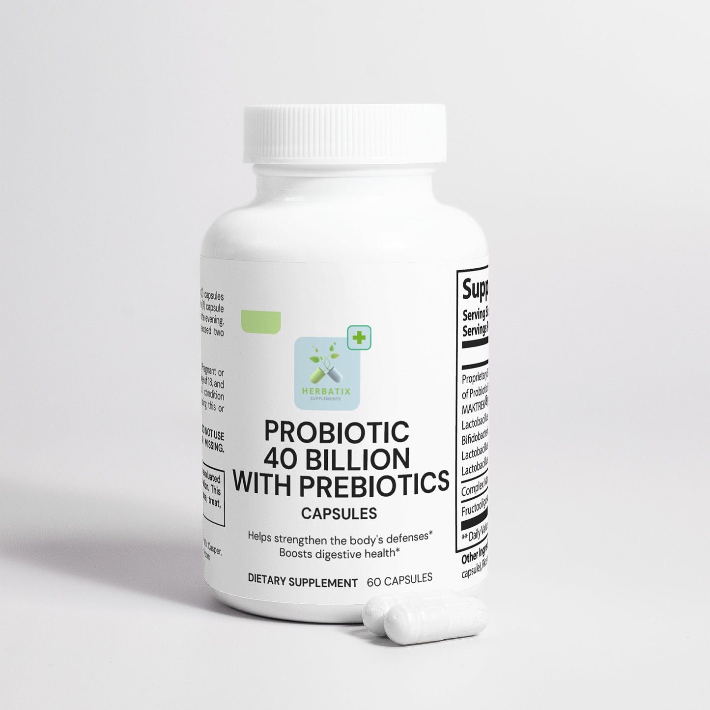 Probiotic 40 Billion with Prebiotics