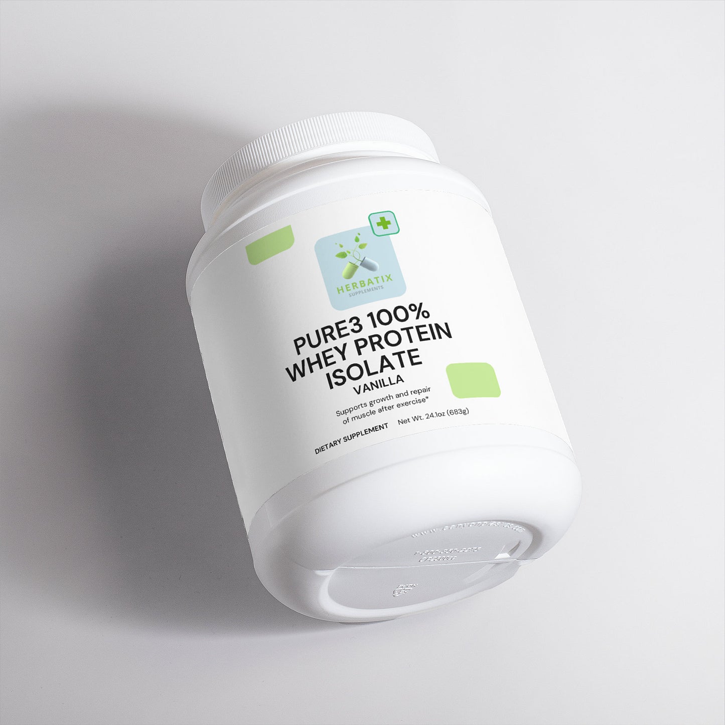 Pure3 100% Whey Protein Isolate (Vanilla)