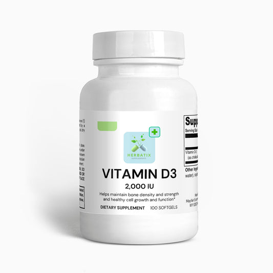 Vitamin D3 2,000 IU